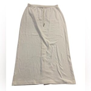 Chaus Sports | Long White String Tie Skirt Comfortable Athletic M Medium